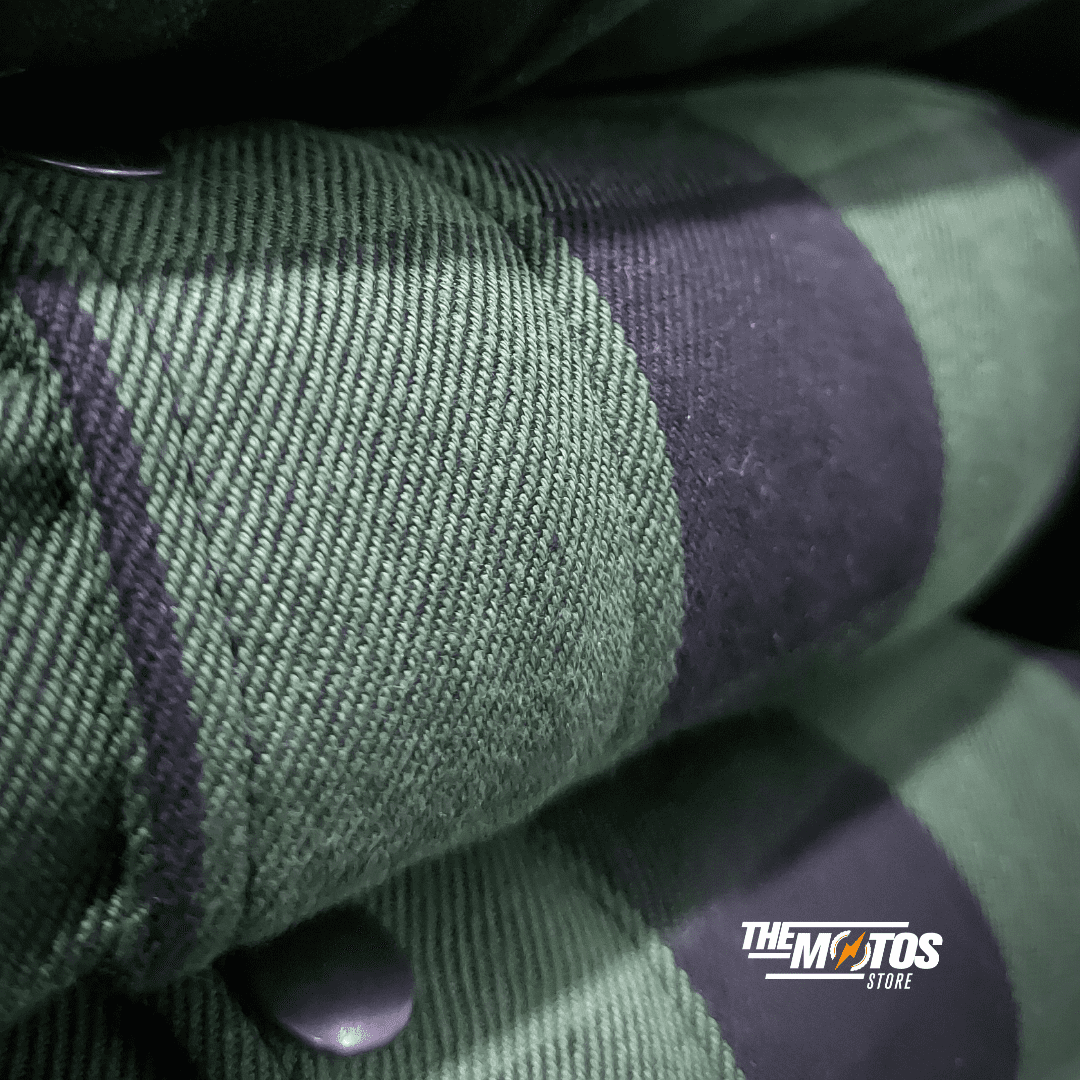 TEXAS FLANNEL RIDER | Camisa protectora | (Thermal Edition) Verde/Negro - Imagen 6