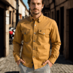 MAVERICK CANVAS RIDER | Chaqueta Protectora | Camel