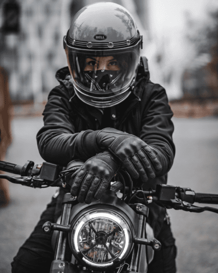 Rider Gloves Lady Black | Guantes de Moto en Cuero